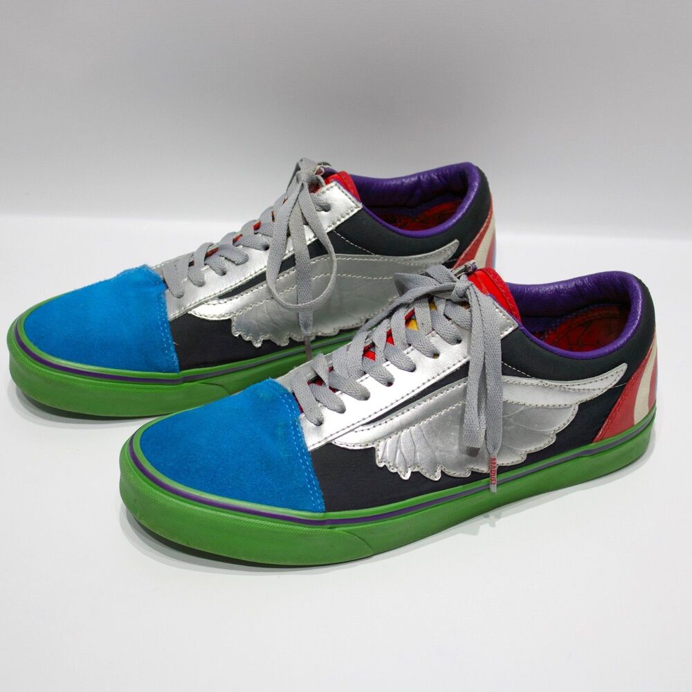 Vans X Marvel Limited Edition Avengers Captain America Old Skool Shoes Men Sz 10